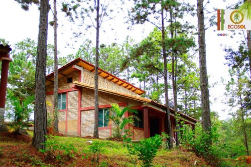 Exterior de cabañas